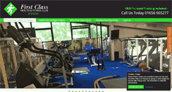 Desktop Screenshot of firstclassgym.co.uk