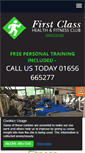 Mobile Screenshot of firstclassgym.co.uk