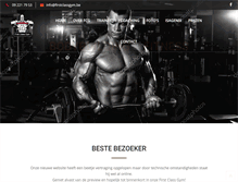 Tablet Screenshot of firstclassgym.be